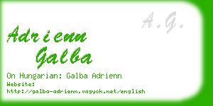 adrienn galba business card